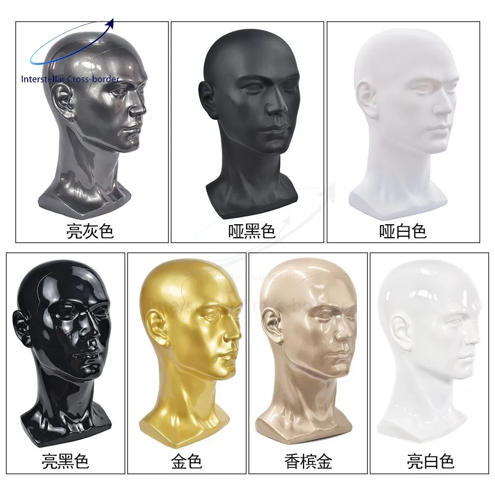 

Манекен-голова — демонстрационная модель для париков, шлемов, головных уборов, аксессуаров и VR-очков, идеально подходит для розничной торговли и использования в салонах красоты