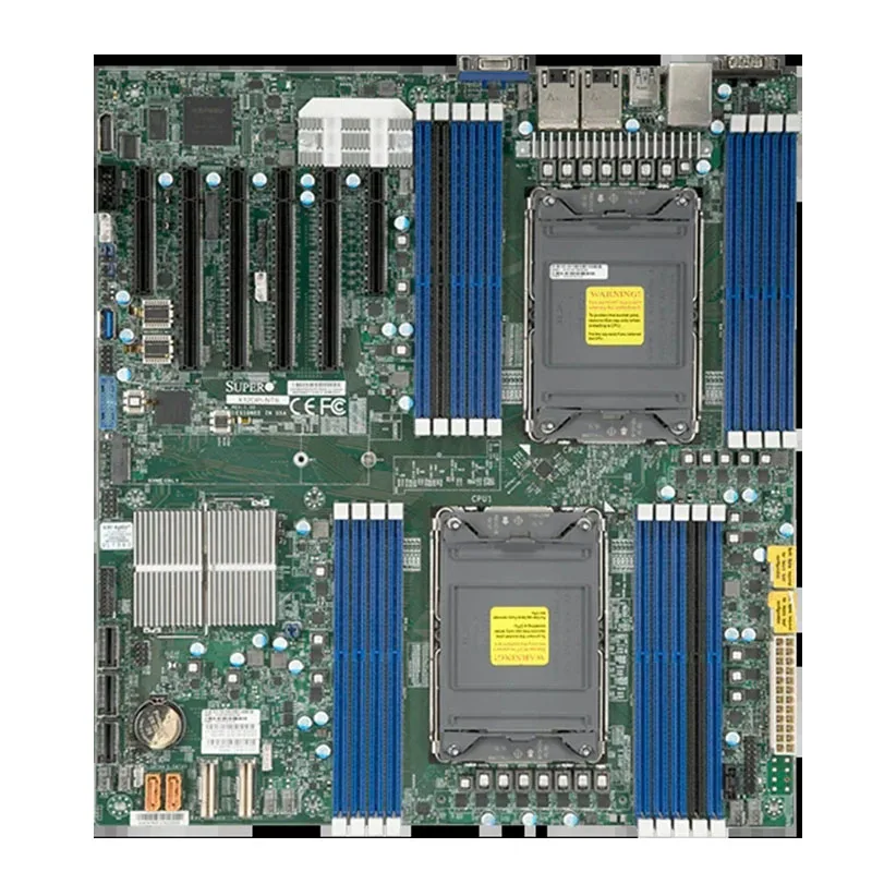 

ЛЬНУ материнську плату X12DPi-N6 + 2 шт. процессора Xeon Platinum 8360Y, версия ES, процессор + 8 шт. оперативной памяти, 32 ГБ DDR4-3200 МГц