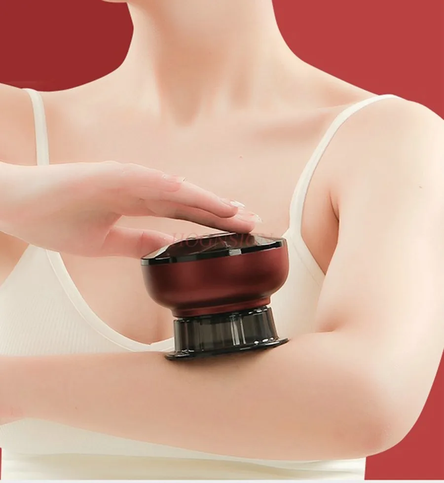 

1 шт. новая электрическая баночная машина, большой всасывающий инструмент для горячего компресса, профессиональный скребковый массажный инструмент