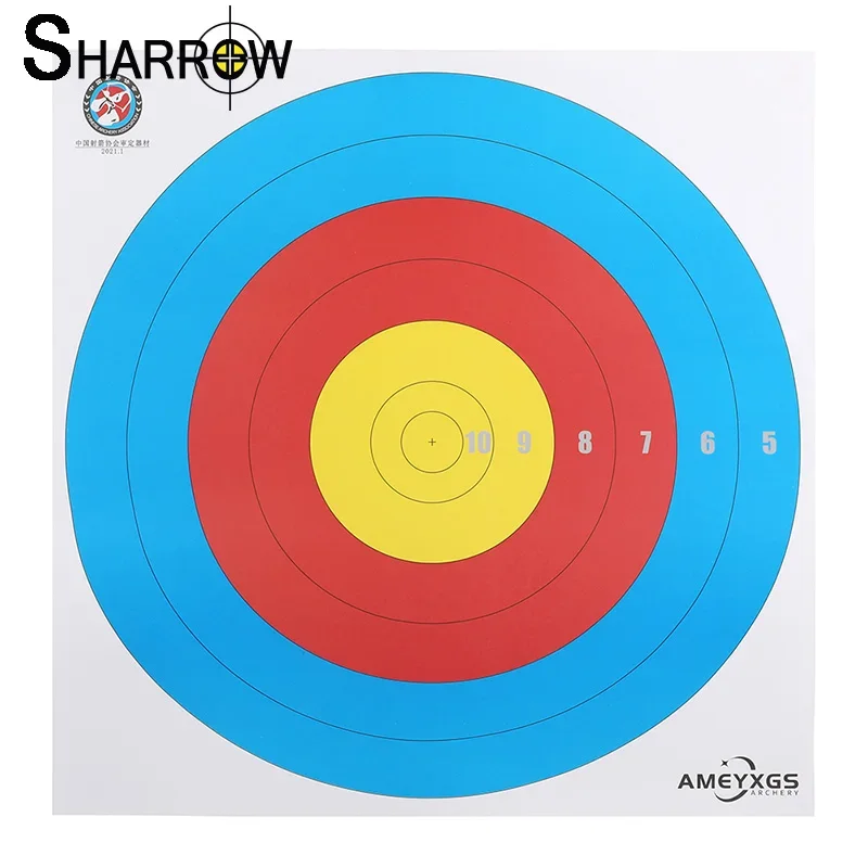 

10/20pcs Archery Target Paper 50*51cm International Competition Special Target Papers Fit Compound Recurve Bow Training