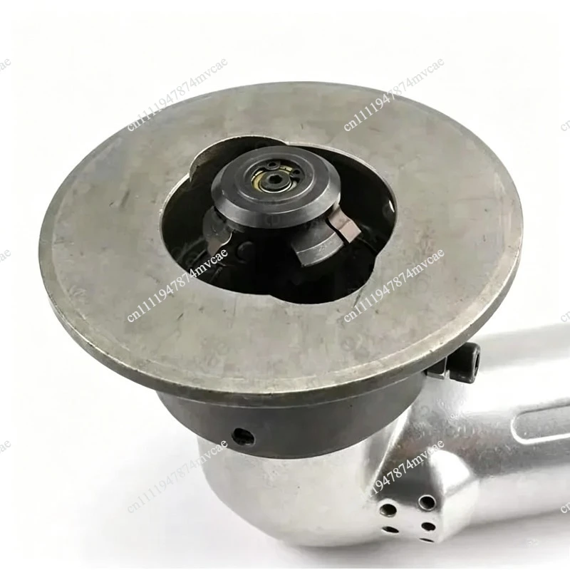 Portable Pneumatic Beveling Machine for Metal Plates - 3-Blade R3 & C Beveling Tool, for Shipyards and Bridge Construction