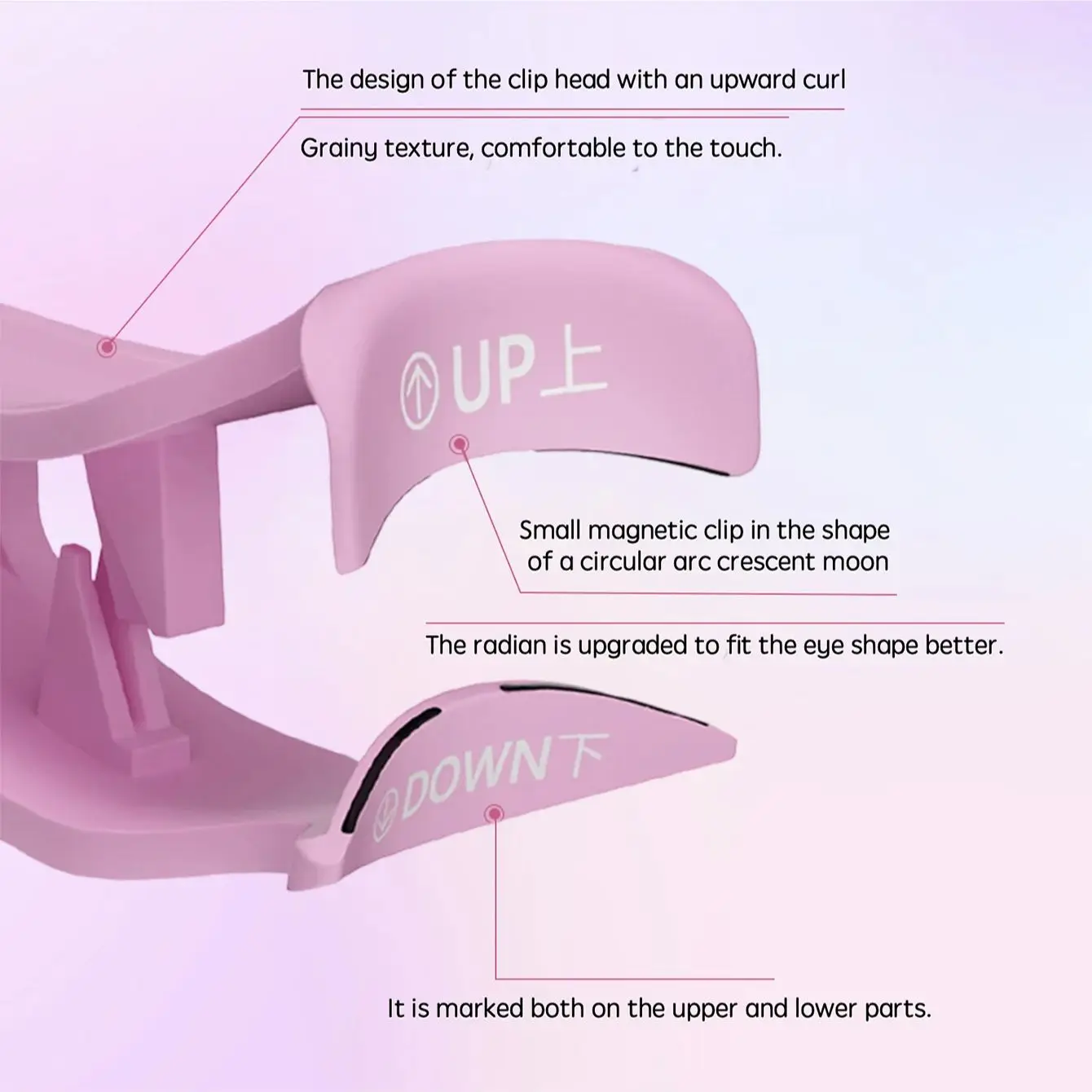 FindLove Soft Magnetic Lashes Reusable Magnetic Eyelash Extension Set With Wearing Clip Eyelash Styling Gel Natural Soft Lashes