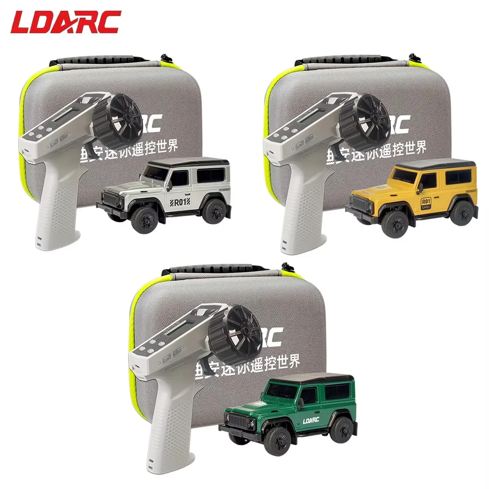 LDARC R01 1:64 1/64 2WD RTR Mini SUV RC Auto Vechicles Giocattoli CT03 2.4GHZ 10CH Telecomando RC Per I Bambini Adulti Regalo
