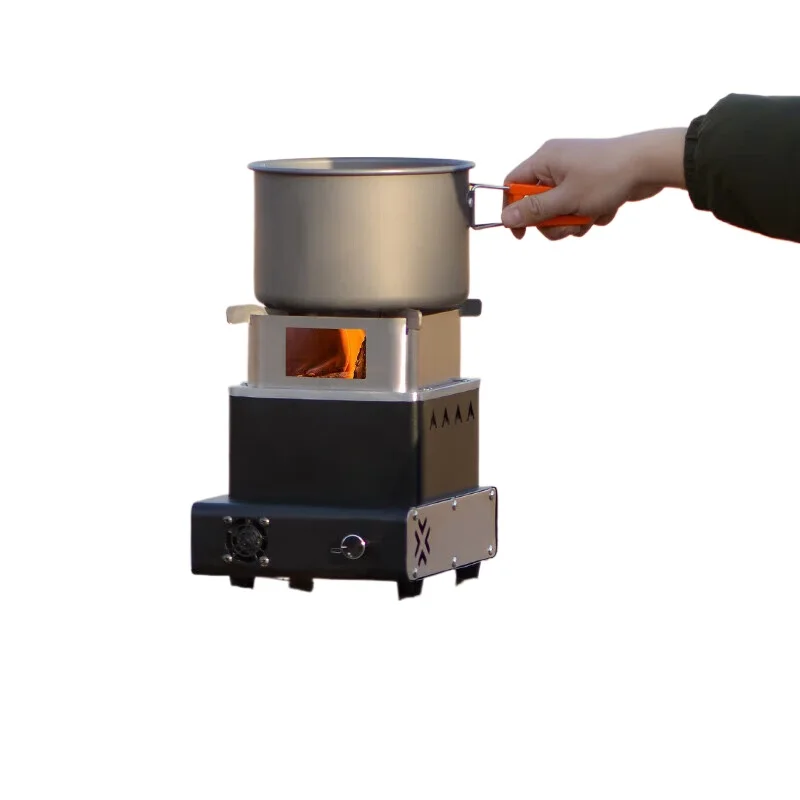 

New rural outdoor mobile firewood stove