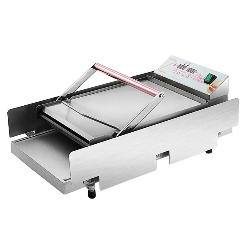 Máquina de horno de pan de 110V y 220V, calentador para hamburguesas, Panini, perritos calientes, utilizado en tienda de comida rápida, tostadora de hamburguesas