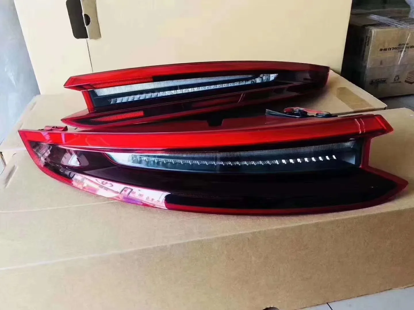 KM for 2012-2016 year 911 Carrera 991.1 upgrade   991.2  style taillights rear light rear bumper light