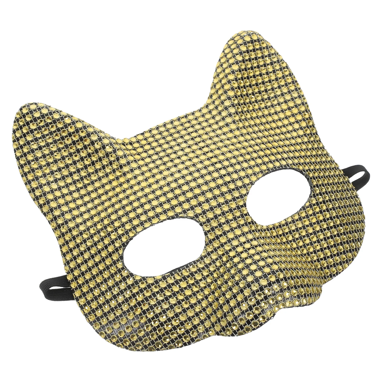 

Fox Mask Masquerade Ball Half Face Animal Mask Party Supply Lightweight Adjustable Elastic Band for Women Costume