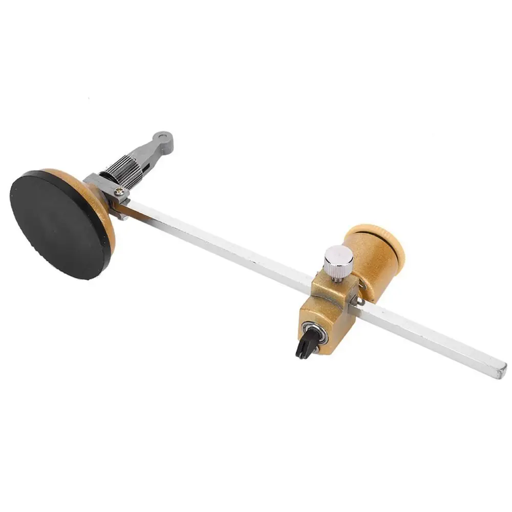 24 Inch / 40cm Diameter Heavy Duty Circular Glass Cutter Round Knob Handle Suction Cup Base 360° Rotation Glass Circle Cutter