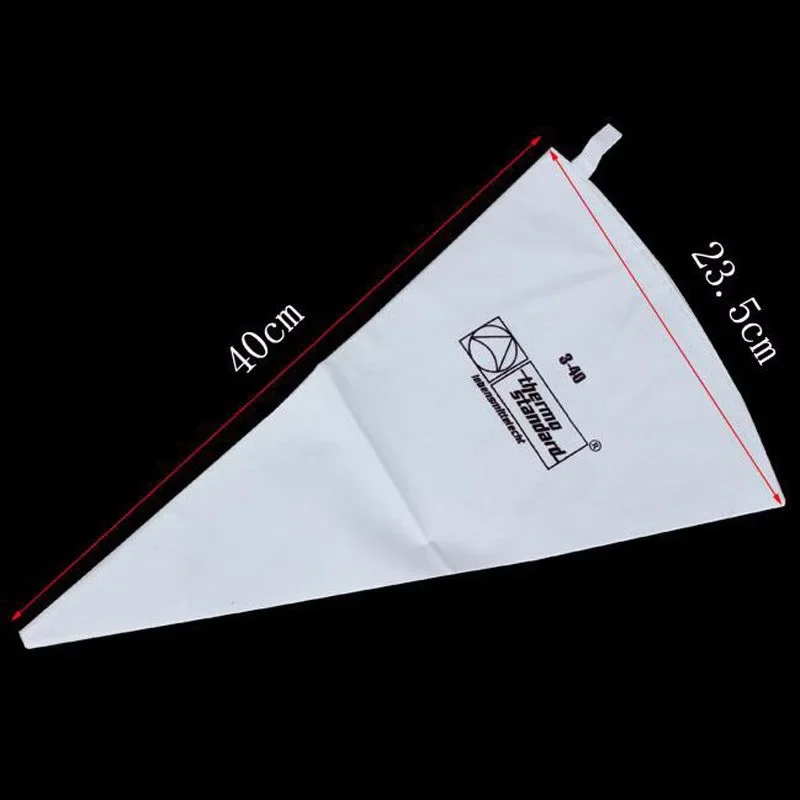 Mujiang Re-useable Pastry Bags 40cm 100% Cotton Cream Pastry Icing Bag Baking Cooking Cake Tools Piping Bag Kitchen Accessories