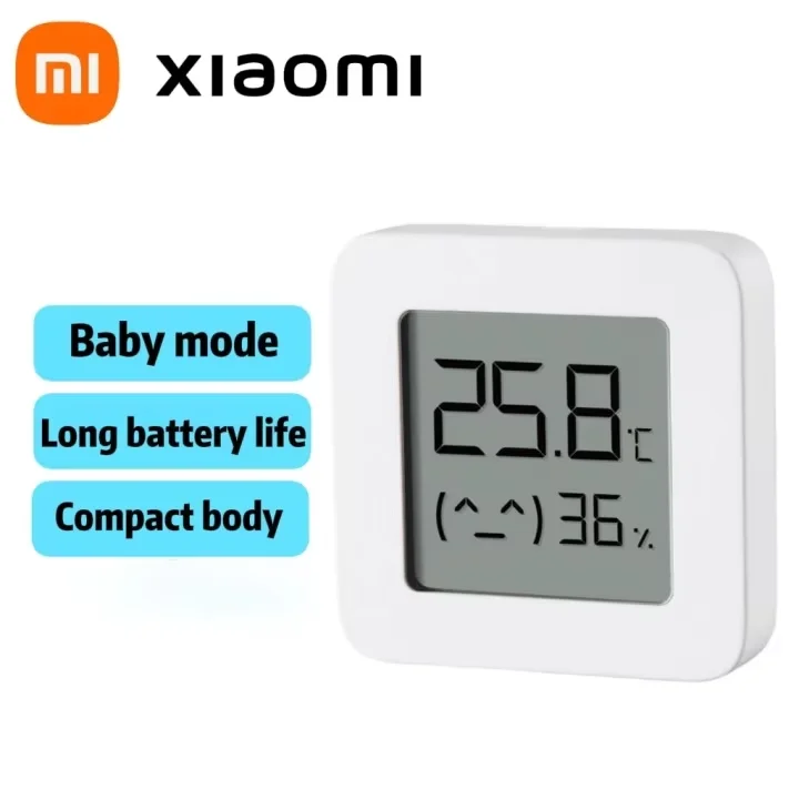 Xiaomi Smart LCD Screen Digital Thermometer 2 Mijia Bluetooth Temperature Humidity Sensor Moisture Meter Mijia App