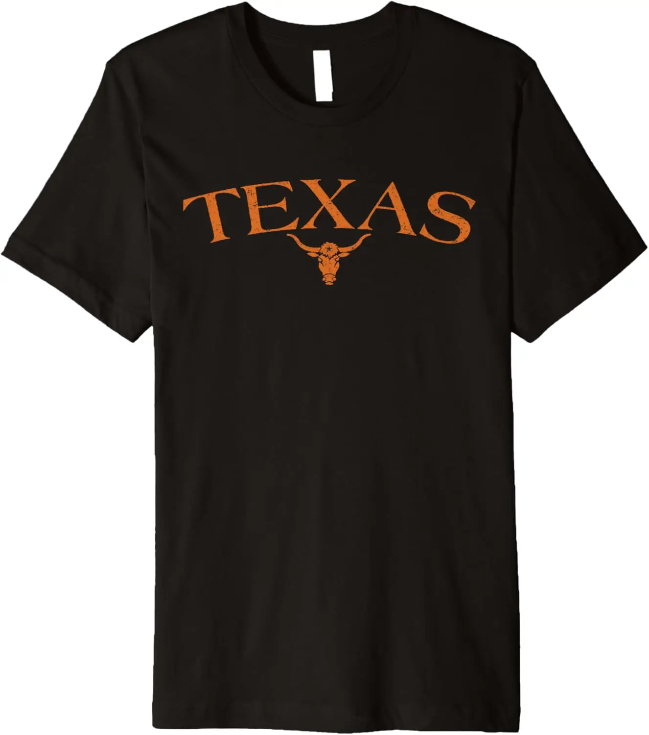 

Винтажная футболка Big Texas Longhorn Bull Футболка премиум-класса