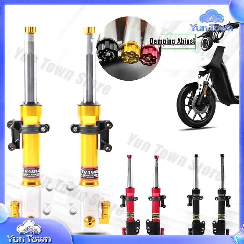 30core 360mm 400mm Motorcycle Front Fork Damping Adjustable Shock Absorber for Yamaha Cygnus X BWS RSZ CUXI UBE Niu N1S U+B
