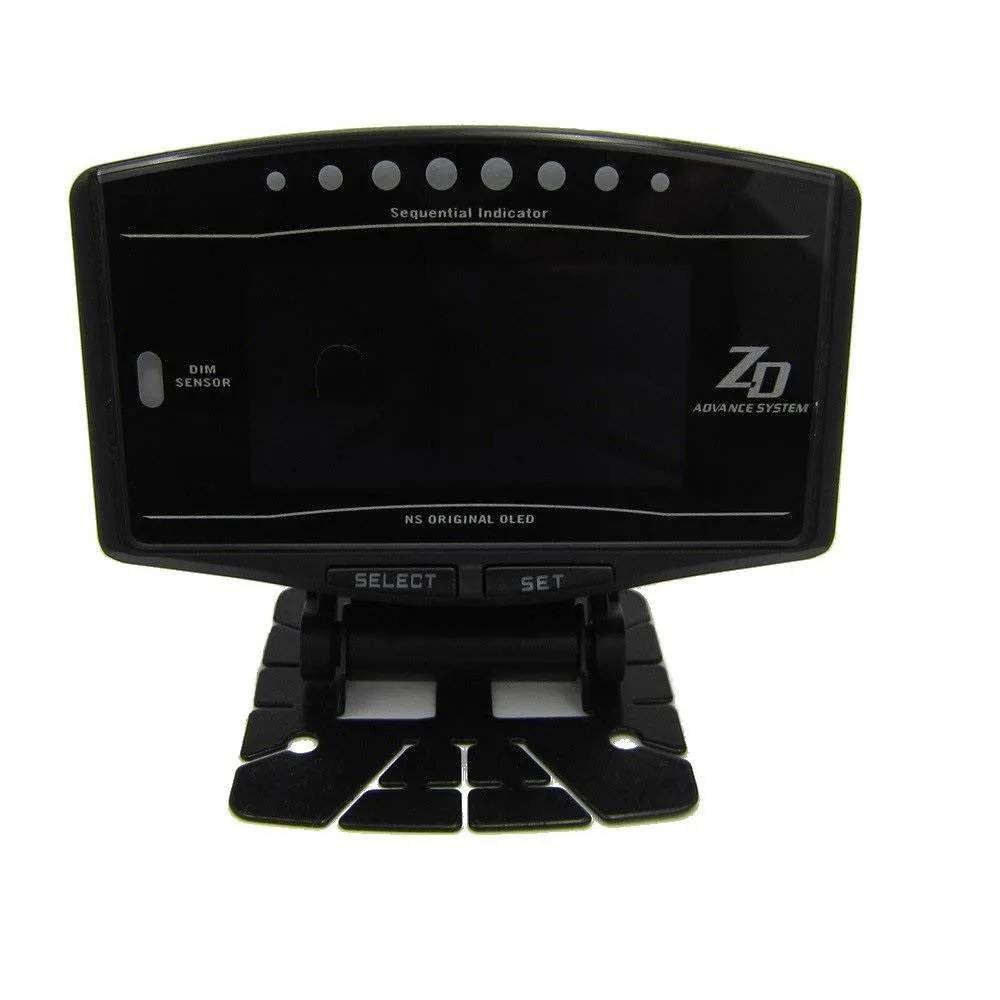 ZD Digital Auto Gauge Multifunctional Full Kit Sports Package 10 in 1 VOLT/Water Temp/Speedometer/RPM/Vacuum/Boost Meter