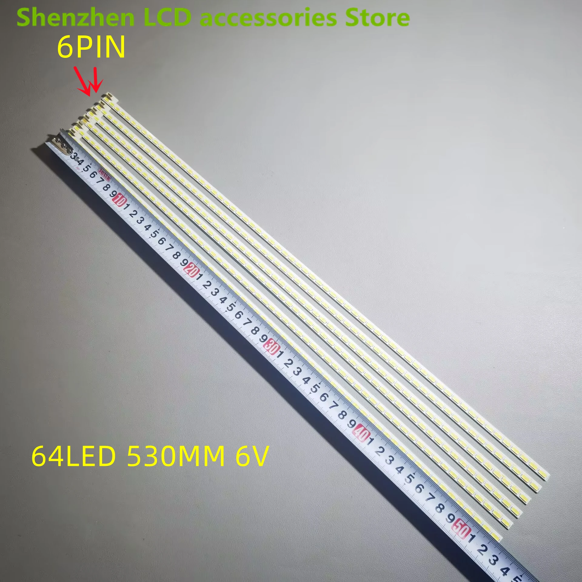 LCD TVバックライトバー,42インチ,420ta05,v0,7030pkg,64ea,rev0.2,74.42t23.001,74.42t23.001-2-ds1,530mm, 100% 新品