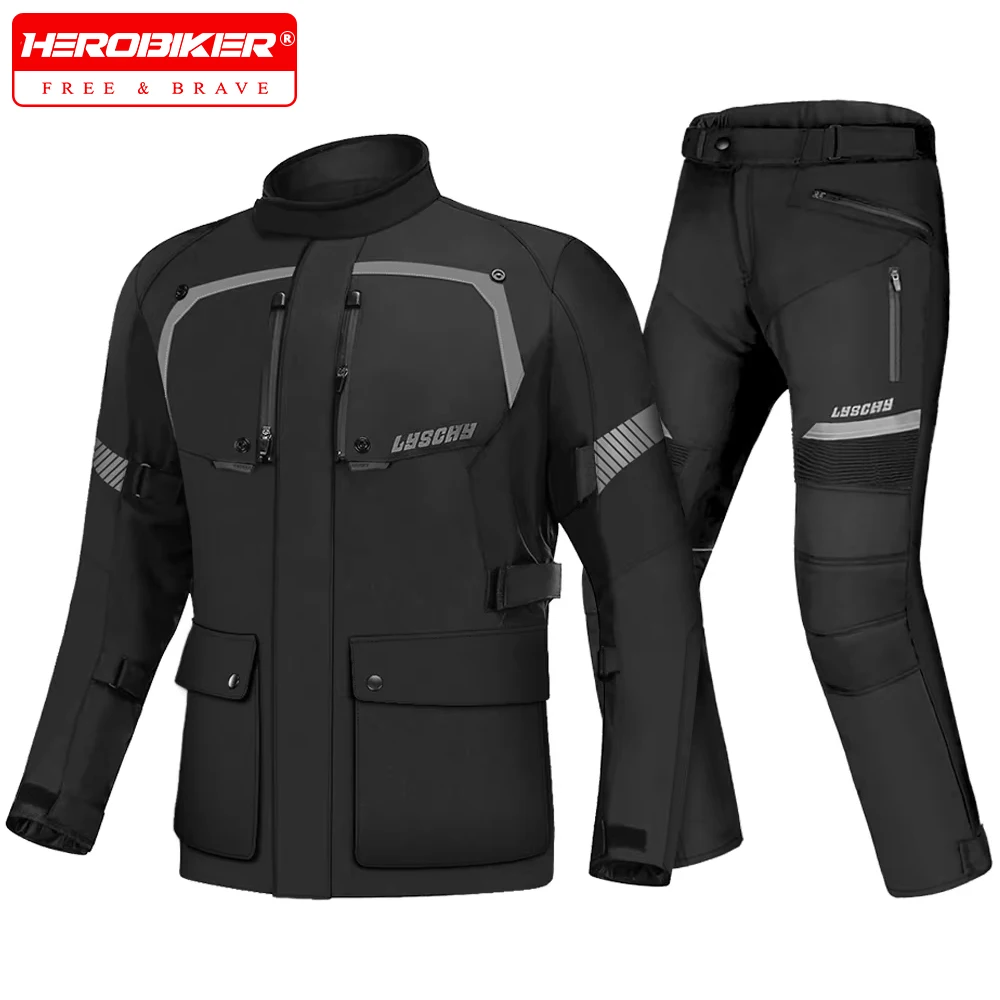 

Мотоциклетная куртка, брюки, костюм, куртка для мотокросса, водонепроницаемая мотокуртка, гоночная мотоциклетная куртка, защитное снаряжение с сертифицированием CE