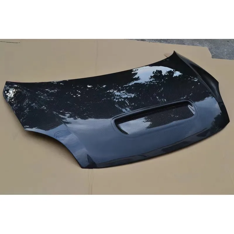 مجموعة غطاء المحرك من ألياف الكربون لـ 05-16 سوزوكي سويفت تعديل غطاء محرك السيارة طقم الجسم اكسسوارات السيارات #3