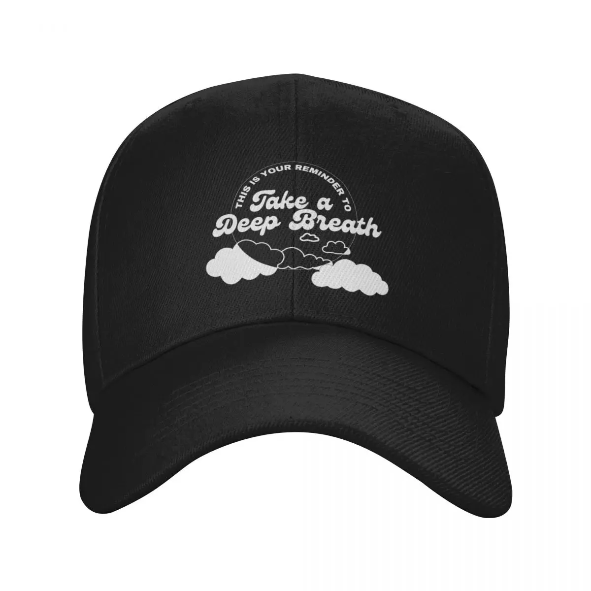 

Take a Deep Breath Baseball Cap Sun Hat For Children Uv Protection Solar Hat Kids Hat Women Beach Fashion Men's