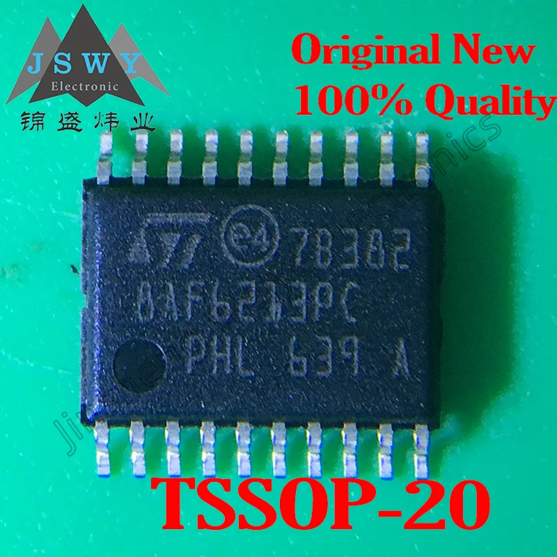 

Микроконтроллер STM8AF6213PCU TSSOP20 ST MCU, микроконтроллер 8 бит, чип микроконтроллера 100%, абсолютно новый, оригинальный, точечный, бесплатная доставка, 5 шт.