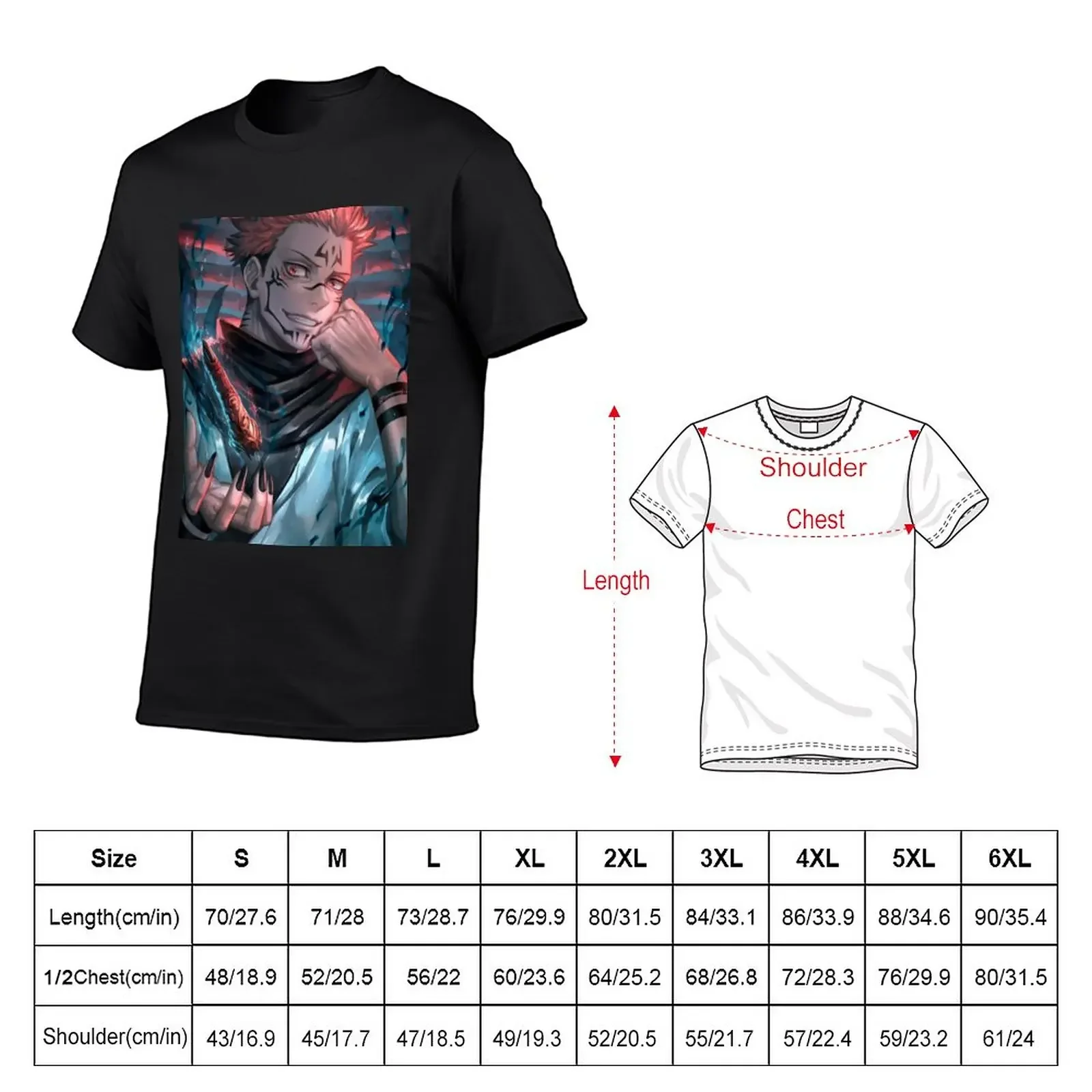 sukuna T-Shirt vintage clothes boys whites vintage mens t shirts pack