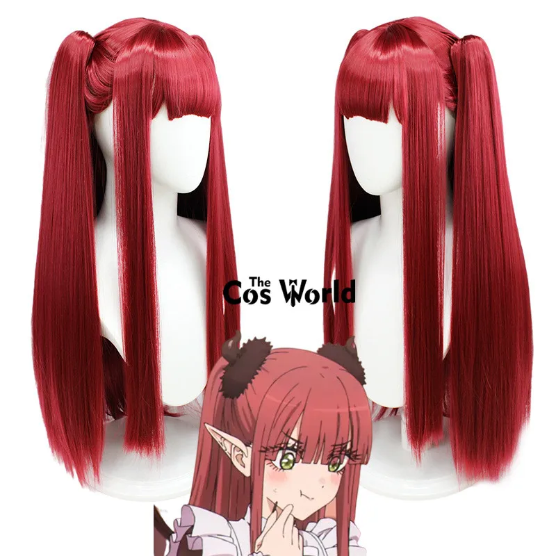 My Dress-Up Darling Kitagawa Marin Little Devil 75cm Long Anime Cosplay Wigs Fiber Heat Resistant Synthetic Hair + Wig Cap