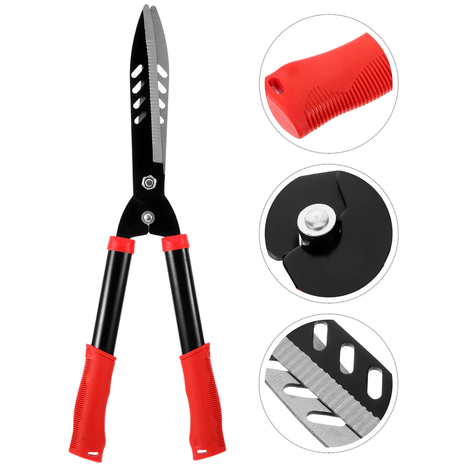 

1pc Professional Garden Pruning Shear Strong Steel Manual Hedge Trimmer Lawn Edger Tool For Yard Shrubs Trees