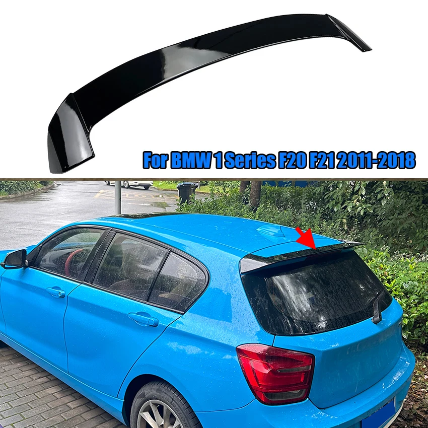 

Car Tail Trunk Roof Wings Fixed Wind Spoiler Rear Wing Spoilers For BMW 1 Series F20 F21 2011-2018 Auto Protector Accessories