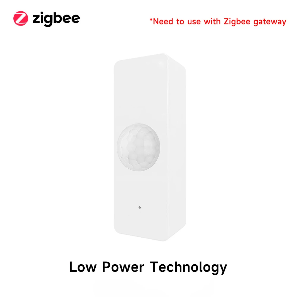 Tuya WiFi Zigbee PIR-bewegingssensor Smart Home Menselijk lichaam Infrarooddetector Beveiliging Smart Life Werkt met Alexa Google