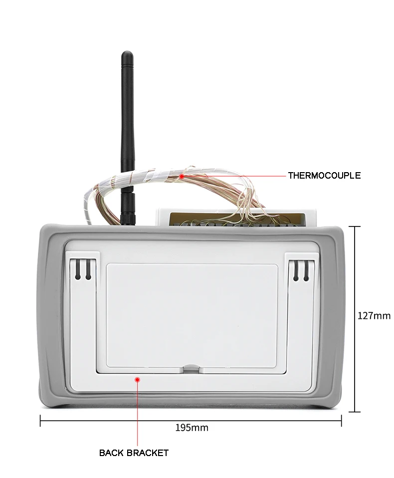 Multi channel temperature tester, 10 channel temperature rise recorder, inspection contact temperature measurement WT300