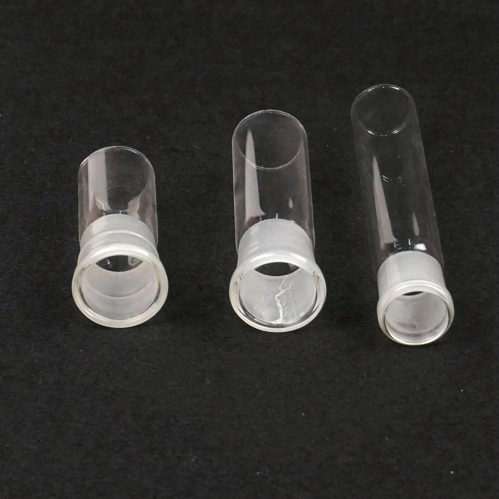 #10 #14 #19 #24 #29 #34 #40 #45 #50 #60 Single Female Ground Joint Glass Straight Connect Adapter Tube Labware