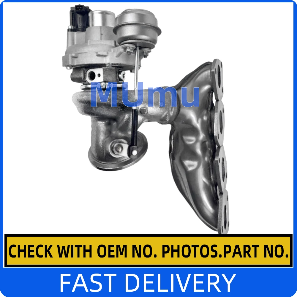 New Turbocharger MGT1549ZDL for BMW 114i 116i 1.6 100Kw 136HP 125Kw 170HP 11624501147 7606645AI04 11627645758 809200