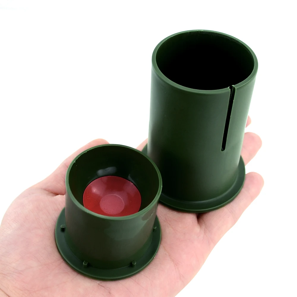 1 قطعة 40 مللي متر الصيد الطعم الكرة المشكل Groundbait Ballmaker الصيد الطعم صنع أداة