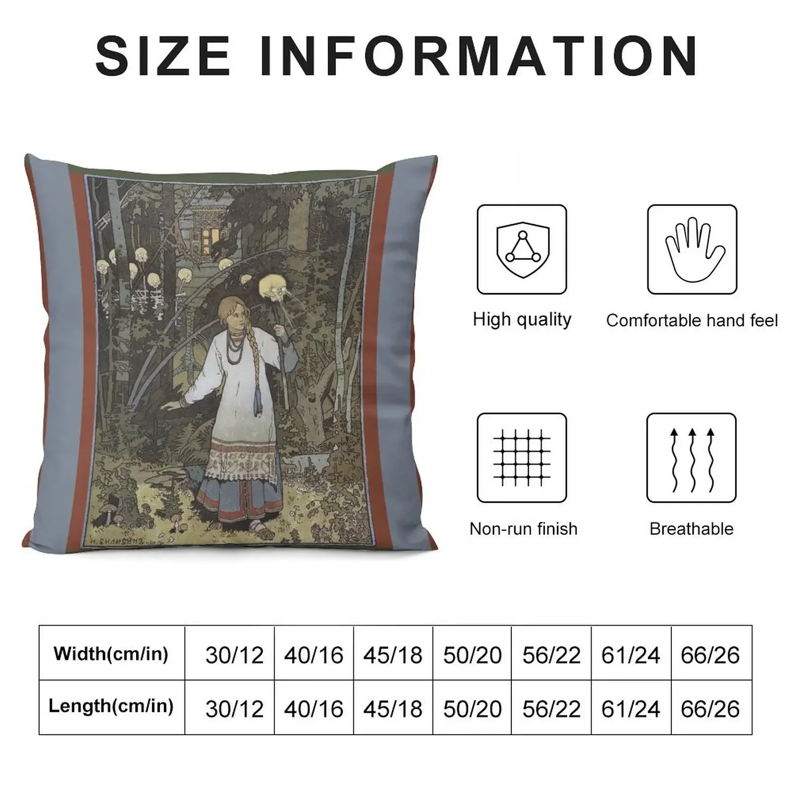 Vasilisa the Beautiful - Tales of Baba Yaga Throw Pillow Cushions For Decorative Sofa Anime Plaid Sofa pillow