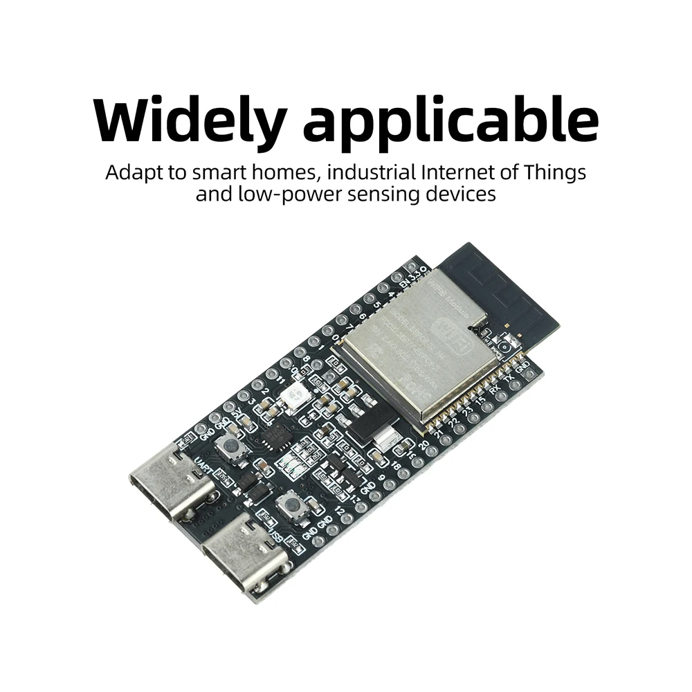 ESP32-C6 Entwicklungsboard WiFi 6 Bluetooth 5 RISC-V32 Stromsparendes IoT-Funkmodul für Smart Home und industrielle Anwendungen – Detail 7