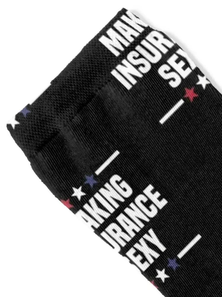 Making Insurance Sexy Insurance Broker Insurance Agent Socks Children's football summer Socks Men's Women's