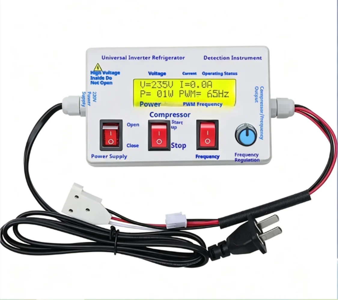 Frequency conversion refrigerator compressor tester. Universal Fridge Compressor Frequency Conversion Plate Tester