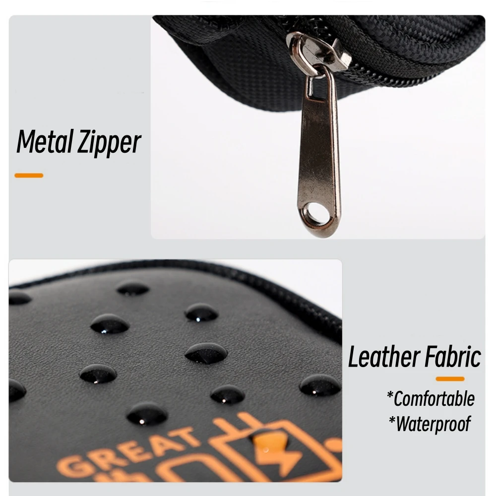 D007 PLUS X6 게임 콘솔 핸드백 여행 가방 보관 케이스 방수 방진 용 가죽 디지털 보관 가방