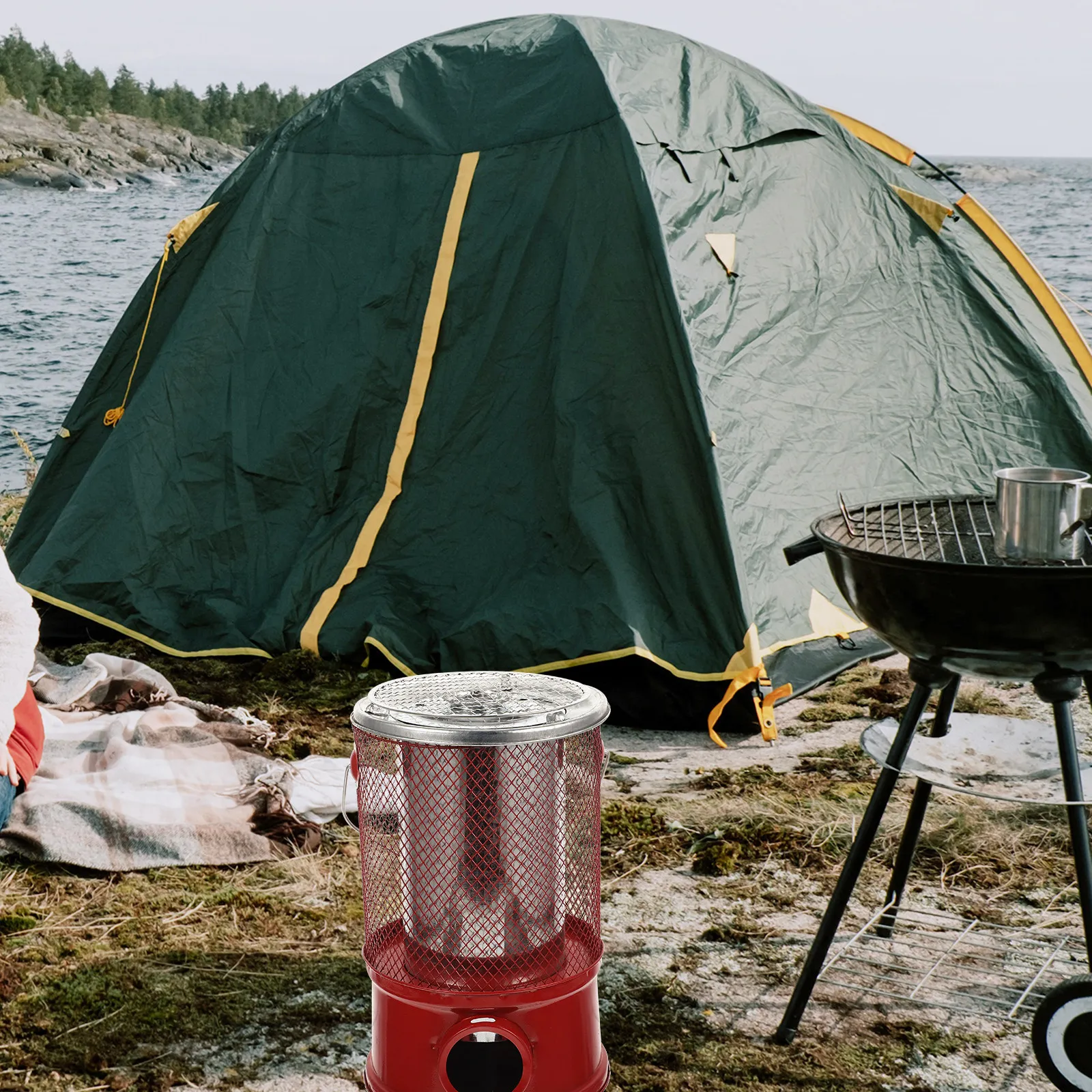 Charcoal Burner for Home Camping Outdoor Use – Portable Durable Coal Stove with Practical Design