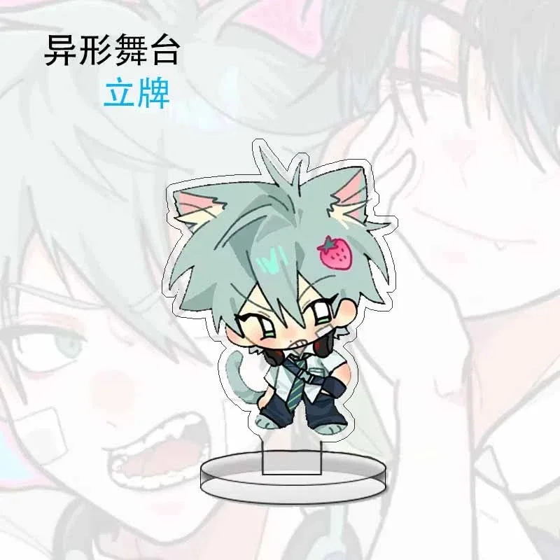 애니메이션 주변기기 이상 단계 폭발성 ivan 아크릴 스탠딩 브랜드 높은 외관 수평 탁상 장식