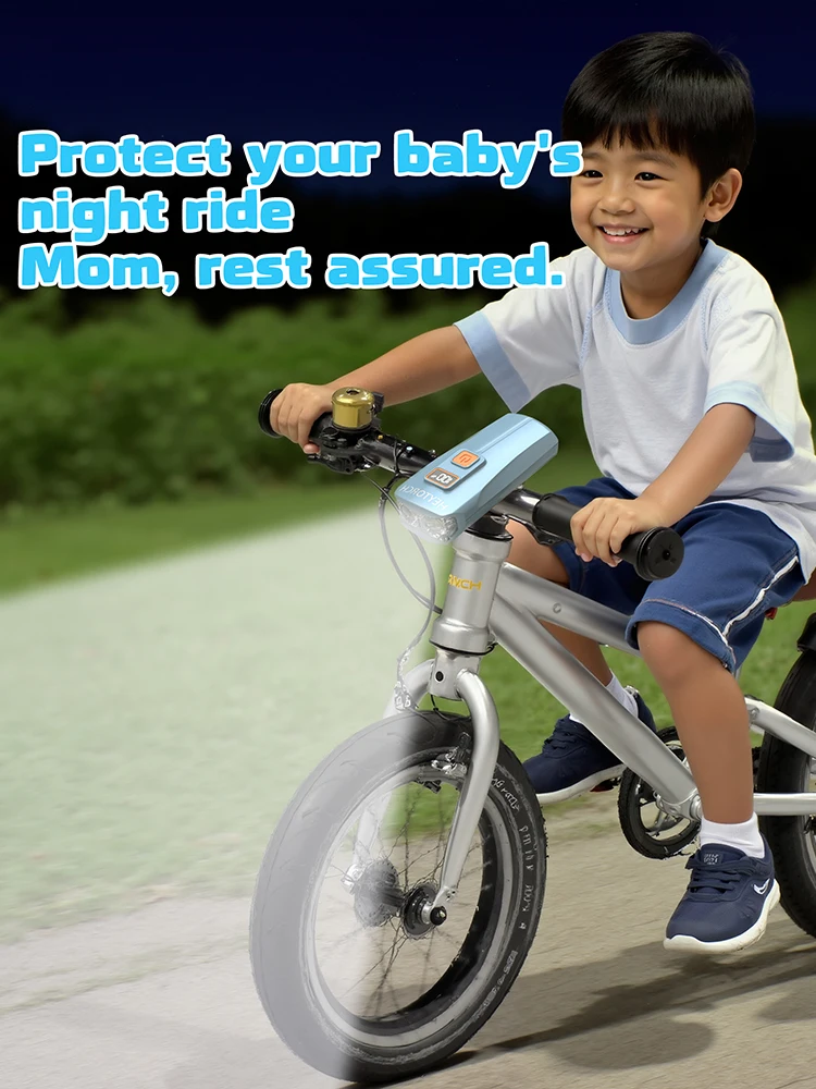 AliExpress cycle zone Kids Colorful Bike Front Light Super Bright Scoot Bicycle Headlight for Children Night Riding Saftey Fashionable Children's Gift