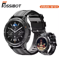 FOSSiBOT VIRAN W101 Smart Watch Man Outdoor Sports Tracker Watch Waterproof 1AMT 1.43''AMOLED Bluetooth Call Intelligent Watch