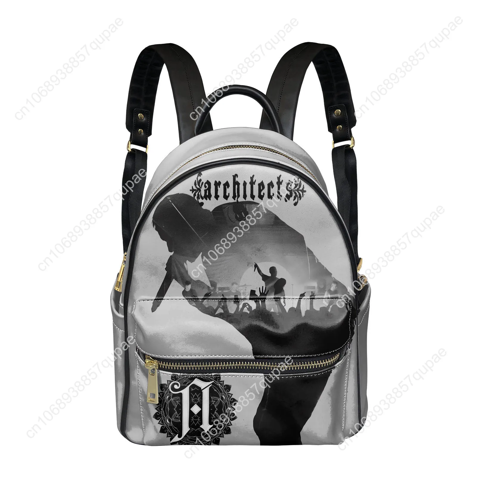 Architects British band Backpack Womens Men Personalized Double Shoulder Bag Business Travel Bookbag Rucksack Gift Daypack