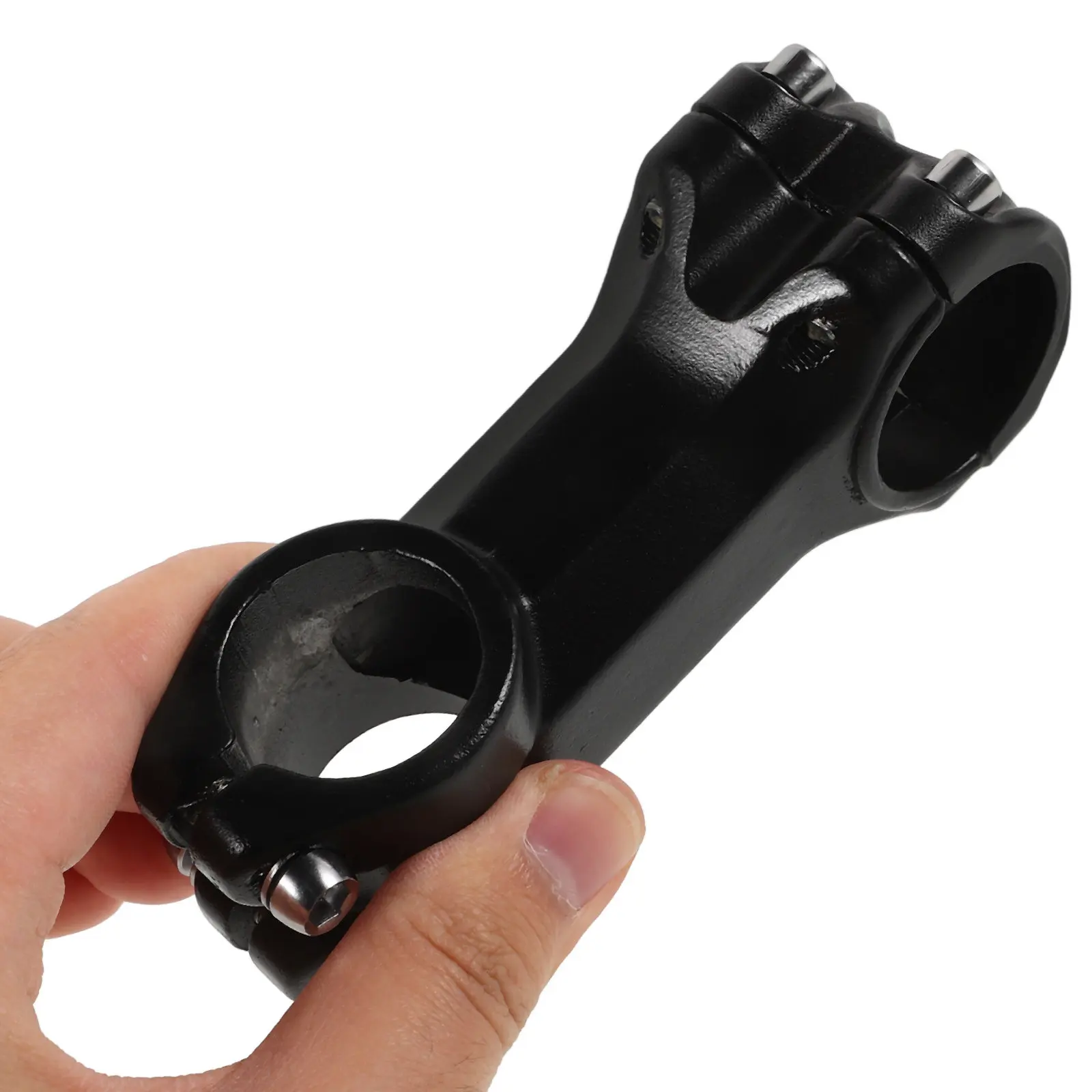 

Bike Stem Riser Aluminum Alloy Handlebar Stem Extension Replacement Suitable for Road Mountain Bikes Lightweight