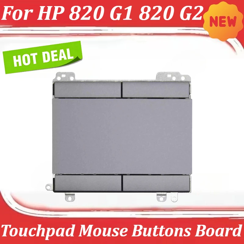Touchpad Mouse Buttons Board For HP 820 G1 820 G2 Silver Gray