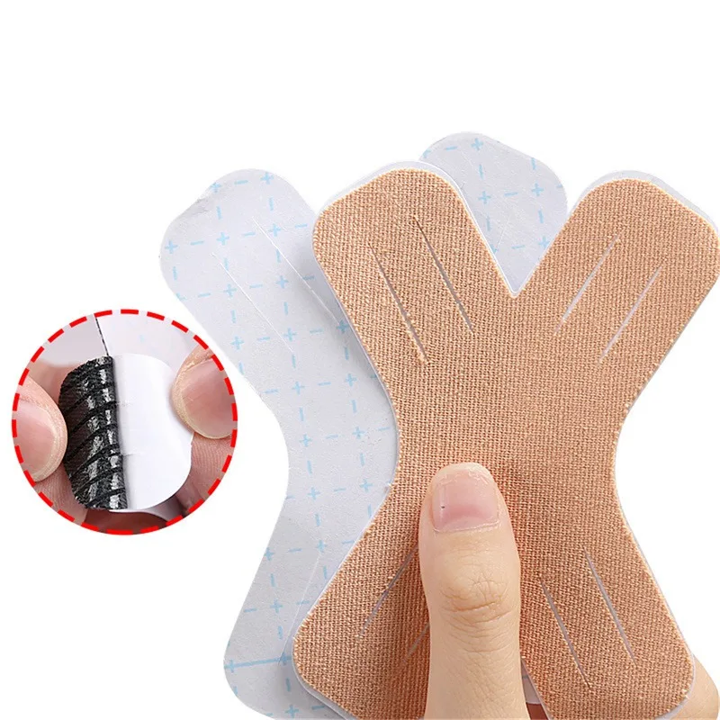 10pcs Elasticity Finger Toe Patch Anti Wear Hallux Valgus Bunion Correction Supporting Sport Fitness Protection Foot Care