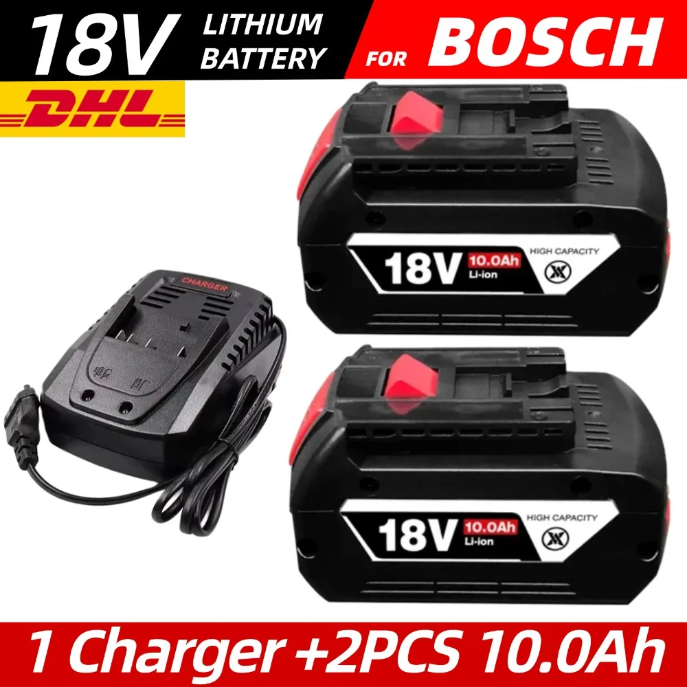 

MINNAAOO For Bosch 18V 6Ah/8Ah/10Ah 18650 Battery Li-ion Replacement for BAT609,BAT610,GBA18V,GSR18V,BAT618,BAT619