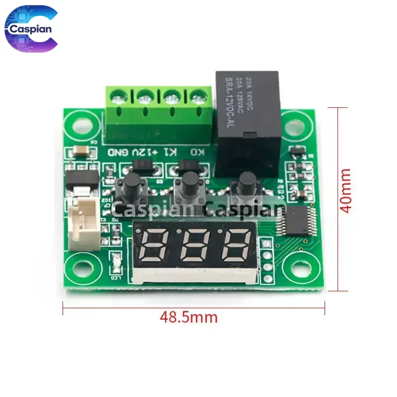 W1209 DC 12V heat cool temp thermostat temperature control switch temperature controller thermometer thermo controller