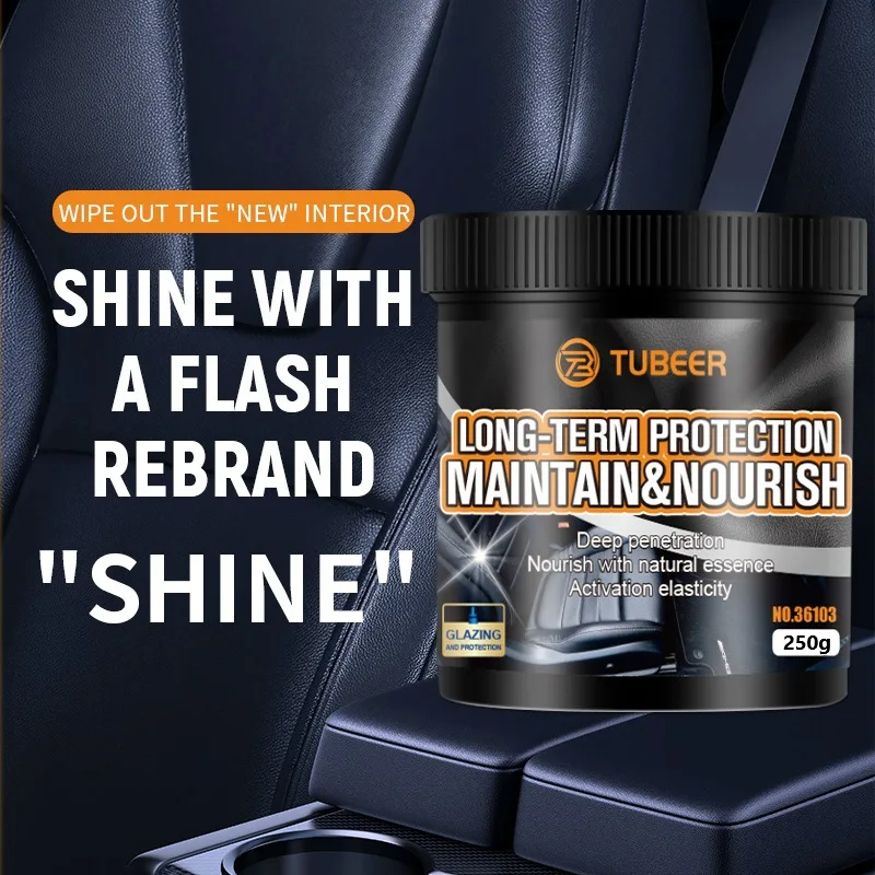 Leather Honey Car Interior Leather Restoration And Conditioning Cream Automotive Cleaning Maintenance Interior Coating Agent