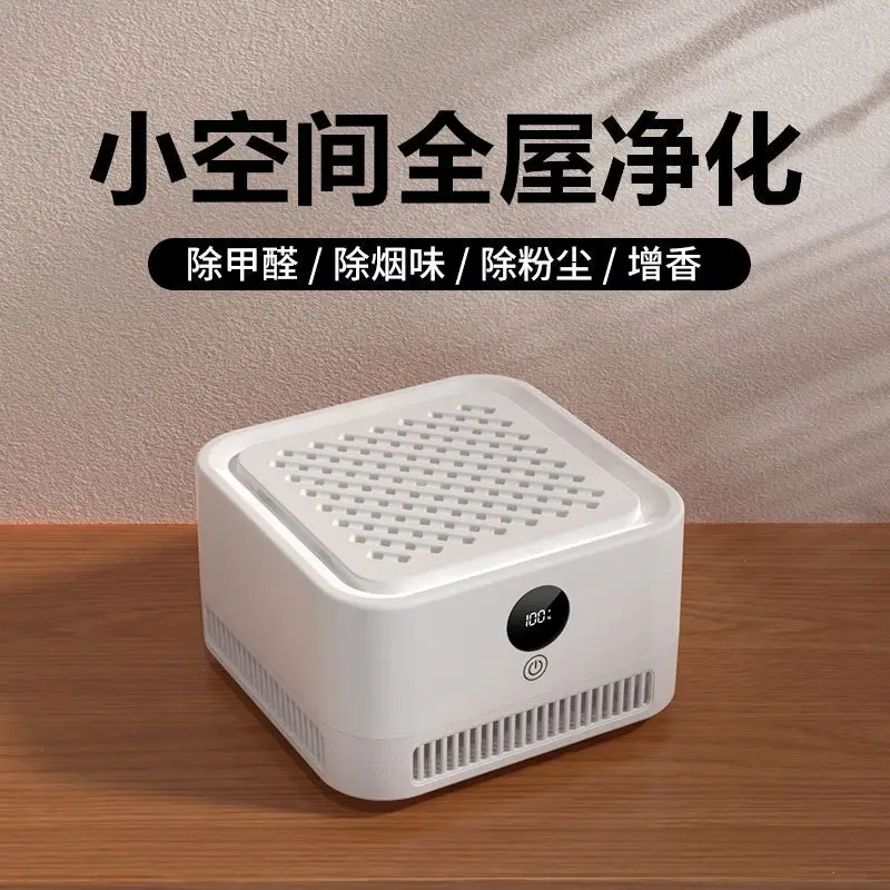 

Suitable forAir Purifier Small Desktop Home Bedroom Dormitory Office Second-hand Smoke Removal Indoor Mini Purifier