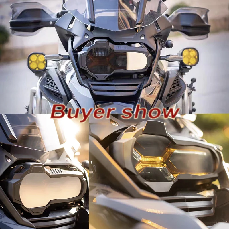 Motorrad Scheinwerfer Schutz Kopf Lichter Schutz Abdeckung Für BMW R1200GS R1250GS R1250GS LC Abenteuer 2013-2023 2022 2021