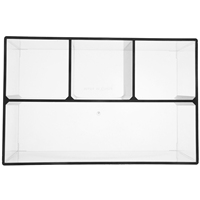 Makeup Brush Storage Container Pen Organizer Holder for Vanity Acrylic Pencil
